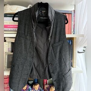 Dolce & Gabbana Vintage Women’s Charcoal Vest